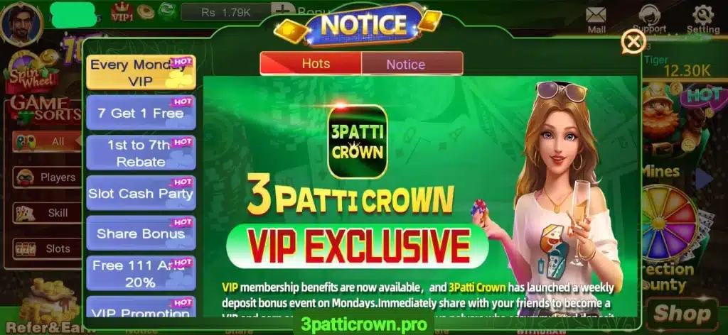 Teen Patti Crown